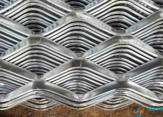 Aluminiowa podniesiona rozszerzona siatka metalowa używana w produkcji