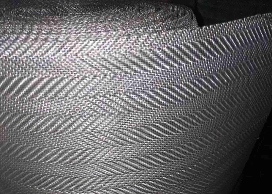 230Mesh Twill Weave SS Tkana tkanina z siatki drucianej 0,036 mm Drut 0,074 mm Apertura SS304