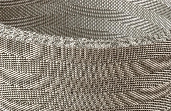 Zwrócona płytka twill holenderska sieć z tkaniny włókienniczej 304 316 do wytłaczania