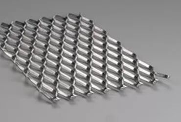 Trwała kurtyna ścianowa z siatki z metalu ekspandowanego, aluminium, grubość 0,4-8 mm