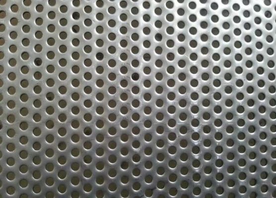 SS304 Perforowany ekran ze stali nierdzewnej 0,5 mm do 10 mm Okrągły otwór