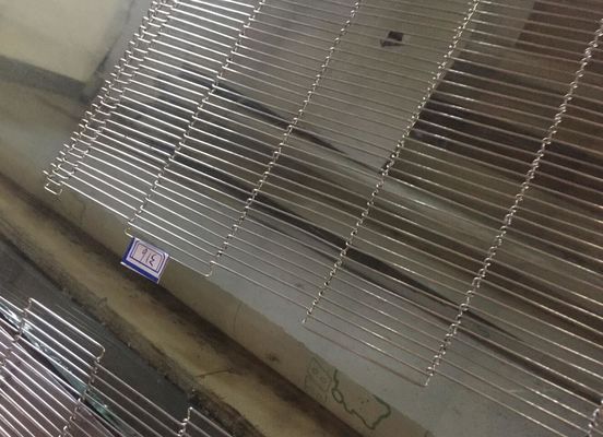 Przenośnik taśmowy z pojedynczą pętlą od 1 mm do 3 mm do drabiny drucianej do przetwarzania żywności