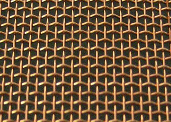 Siatka tkana z brązu fosforowego 0,4 mm 0,5 mm kwadratowy otwór