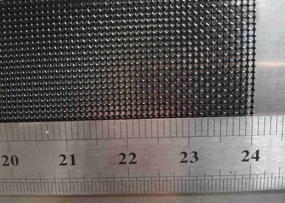 SS316L Siatka ochronna ze stali nierdzewnej powlekana proszkowo 18 oczek x 0,17 mm