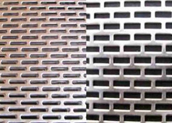 Otwór szczelinowy Od 0,1 mm do 8 mm Perforowana siatka metalowa do filtracji cieczy i ciał stałych