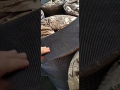 Ciężka siatka z ekranu bezpieczeństwa 750 mm Maksymalna wytrzymałość / trwałość Czarna siatka ze stali